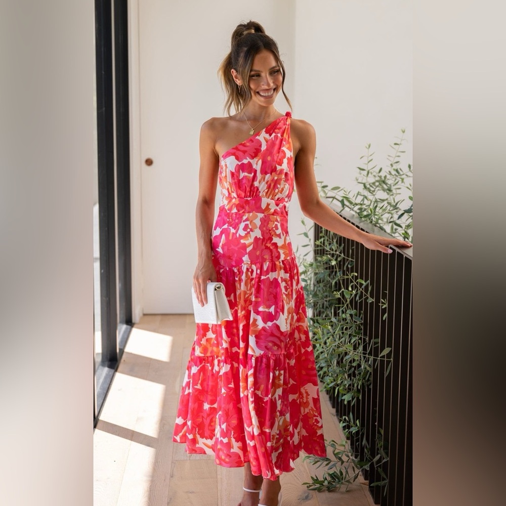 Jayma Maxi Dress - Pink Floral